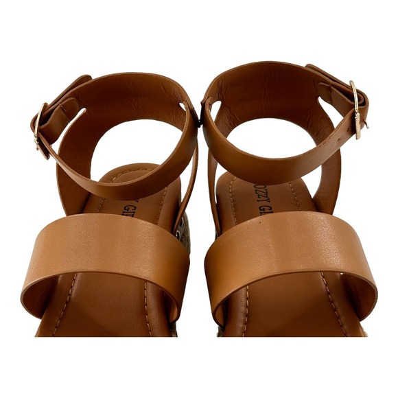 Platform Espadrilles Women’s Sandals (Tan) - Size 9 - Picture 4 of 11